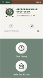 Mobile Screenshot of jeffersonvillegolfclub.org